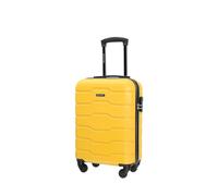 PUCCINI Alicante Hard Shell Trolley Suitcase, Yellow (6), Kabinenkoffer, Carry-on Luggage
