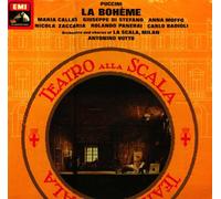 Puccini - Disque 33 T Vinyle] La Boheme Puccini Teatro alla Scala, Maria Callas, La voix de son maître (Coffret 2 disques)
