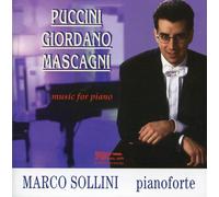 Puccini/Giordano/Mascagni: Piano Works