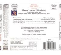 Puccini – Manon Lescaut (Highlights)
