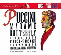 PUCCINI/PRICE/TUCKER/LEINSDORF: MADAME BUTTERFLY [HIGHLIGHTS] - CD