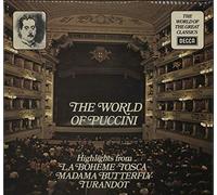 Puccini - The World Of Puccini - Giacomo Puccini LP