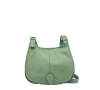 Puccio Pucci Women's TRLBC100094 Leather Bag, Water Green, 30x23x7