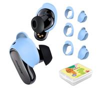 PUCGUE [3 Pairs] Ear Tips Cover for Bose QuietComfort Earbuds II (2022) &Bose QuietComfort Ultra Earbuds (2023),Silicone Sport Ear Hook Cover,Anti-Slip Replacement Eartip Accessories (S,M,L) (Green)