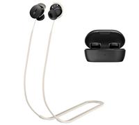 PUCGUE Anti-Lost Strap Compatible with Bose New QuietComfort Earbuds (2024), Soft Silicone Sports Lanyard for Bose New QC Earbuds, Anti-Slip Neck Rope Cord (Off White)