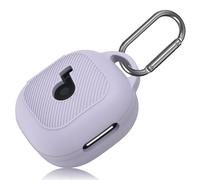 PUCGUE for Anker Soundcore P40i Case Cover, Soft Silicone Case for Soundcore P40i, Shockproof Protective Skin Cover for Anker P40i with Carabiner, Front LED&Logo Visible (Purple)