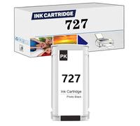 PuCio Compatible Ink Cartridge Replacement 727 727XL Suitable for HP T920 T1500 T2500 T930 T1530 T2530 Ink Printer 130ML Photo Black X1