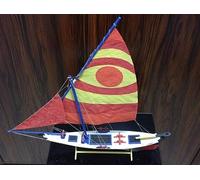 PUCIO Ship Assembly Model Sacle 1/50 Classic Egyptian Dhow Felucca 1887 Sailboat Wooden Model Kits