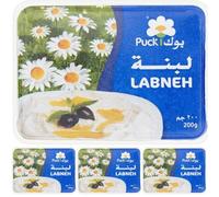 Puck Labneh Natural Cream Cheese 200 Gram x 4 container