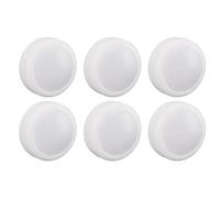 Puck Lights 13 Colors Wireless Remote Controlled Battery Operated Push Lights for Kitchen Closet, ABSSize 3in Diameter, Applicable for Bedroom Bathroom, Pack of 6 Lights