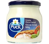 Puck Pure and Natural Cheese Cream Spread, 500 Gram (Packaging May Vary)