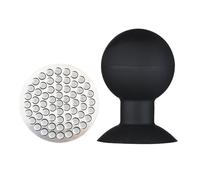 Puck Screen Reusable Mesh Coffee Filter for Espresso Portafilter Basket with Silent Puck Screen Ejector Coffee Grounds Remover Knock-Free Air Blower Kit