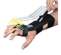 pucka Radial Nerve Palsy Splint Adjustable Dynamic Drop Wrist and Finger Splint for Pain Mcp Arthroplasty Recovery Stroke Brace - Fits Right or Left Hand Splint