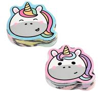 Puckator Adoracorns Unicorn Compressed Travel Towel - Backpacking Traveling Essentials Essential - Hangover Kit - Holiday Travel Camping Must Haves Accessories Thin Mini Face Expandable Towel Towels