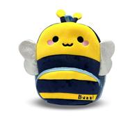 Puckator Adoramals Bobby the Bee Rucksack Backpack - Children's Backpacks - Small Luggage Bag - Travel Backpack - Backpack For School - Toddler Kids Backpack - Cute Bags - Nursery Backpack Back Pack