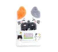 Puckator Adoramals Lola the Cat Plush Notebook with Pouch & Mini Notebook - School Teacher Student Homework Study Planner Notepad - Collage University Essentials Journals Planners Jotter Uni Supplies