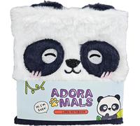 Puckator Adoramals Panda Plush Fluffies Notebook