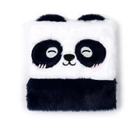 Puckator Adoramals Panda Plush Fluffies Notebook - School Teacher Student Homework Study Planner Notepad - Collage University Essentials Journals Planners - Jotter Uni Gifts Stationery Supplies