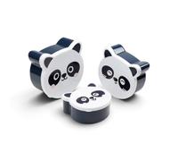 Puckator Adoramals Panda Shaped Lunch Box Set of 3 LBOX141 | Acotis - Plastic
