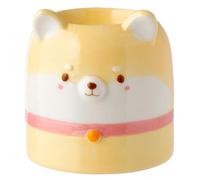 Puckator Adoramals Pets Shiba Inu Oil Burner - Dog Shaped - Ceramic - Living Room Accessories - Wax Liquidizer - Oil Burners For Essential Oils - Wax Burners - Wax Melt Holder - Room Fragrance