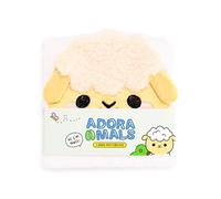 Puckator Adoramals Sheep Plush Fluffies Notebook - School Teacher Student Homework Study Planner Notepad - Collage University Essentials Journals Planners - Jotter Uni Gifts Stationery Supplies