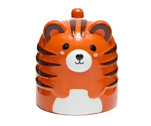 Puckator Adoramals Tiger Upside Down Ceramic Shaped Tea Coffee Mug - Funny Home Accessories Cute Gifts for Girlfriend Large Mugs for Men Women Hot Drinks Cups Presents Secret Santa Gift Cup Set