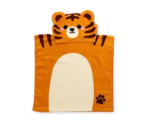 Puckator Alfie the Tiger Adoramals Kids Hooded Towel
