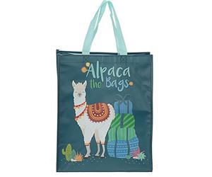 Puckator Alpaca the Bags Design Reusable Shopping Bag, NWBAG43