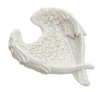 Puckator Angel Wing Trinket Bowl - Bedroom Coquette Accessories - Jewellery Dish Organisez - Trinket Key Tray - Housewarming Gift - Decorative Unique Gifts for Women - Bowls for Table