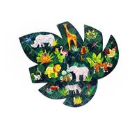 Puckator Animal Kingdom 130pc Shaped Jigsaw Puzzle