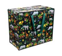 Puckator Animal Kingdom Zip Up Laundry Storage Bag - Washing Basket - Large Storage Bags - Laundry Basket - Room Accessories For Men - Laundry Storage - Big Bags - Clothes Bin - Laundry Bins