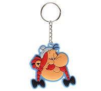 Puckator Asterix PVC Keyring - Obelix - Mothers Day Gifts Key Ring Keyrings Tags - Cool Keyrings Hoop Clip Fobs - Funny Cute Car Men's Accessories Stuff For Men Women - Trinket