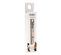 Puckator Barks Dog Pen Twin Set - Pen Stationary Set - Cool Fancy Pack of Pens Black For Office Writing College - Uni Essentials - Back to School Supplies - Non Smudge