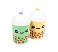 Puckator Boba & Matcha Bubble Tea Foodiemals Ceramic Salt & Pepper Set