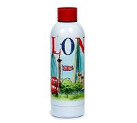 Reusable Stainless Steel Insulated Drinks Bottle 530ml - London Tour