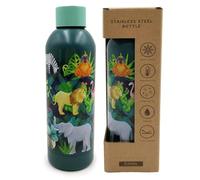 Puckator BOT206 Animal Kingdom Reusable Stainless Steel Hot & Cold Thermal Insulated Drinks Bottle 530ml