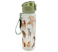 Puckator BOT217 Barks Dog Pop Top 600ml Shatterproof Reusable Bottle with Infuser