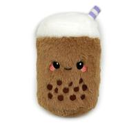 Puckator Bubble Tea Foodiemals Microwavable Plush Lavender Heat Pack - Heating Pads - Hot Heat and Ice Cold Cool Pack Packs Bag for Sport Injuries Knee Back Pain - Bed Warmer Wellness Health Products