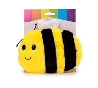 Puckator Bumble Bee Microwavable Plush Lavender Heat Pack, Yellow