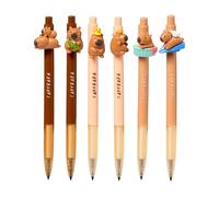 Puckator Capybara Everlasting Pencil - Cool Cute Infinity Ifinite Inkless Unlimited Pencil Pen For Kids School Drawing journaling - Back To School Supplies Pens Pencils Gifts