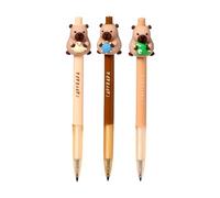 Puckator Capybara & Friends Everlasting Pencil - Cool Cute Infinity Ifinite Inkless Unlimited Pencil Pen For Kids School Drawing journaling - Back To School Supplies Pens Pencils Gifts