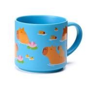 Puckator Capybara Large Porcelain Mug - Funny Home Accessories - Cute Gifts for Girlfriend - Large Mugs for Men Women Hot Drinks - Cute Cups Presents - Secret Santa Gift - Cup Set