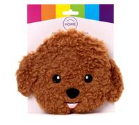 Puckator Cavapoo Fluffy Dog Head Microwavable Plush Lavender Heat Pack WARM107 - Cotton / Polyester