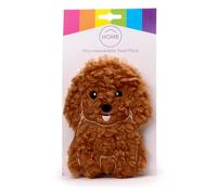 Puckator Cavapoo Fluffy Dog Microwavable Plush Lavender Heat Pack - Heating Pads - Hot Heat and Ice Cold Cool Pack Packs Bag for Sport Injuries Knee Back Pain - Bed Warmer - Wellness Health Products