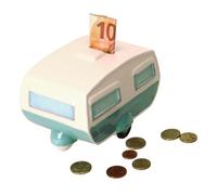 Fun Caravan Design Ceramic Money Box