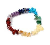 Puckator Chakra Natural Gemstone Bracelet Jewellery