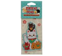 Puckator Cherry Blossom Maneki Neko Lucky Cat Air Freshener - Diffuser Room Fragrance Air Fresheners For Home Bathroom - Small Aroma Mist Scent Diffusers - Odour Neutraliser Freshener - Smoke Remover