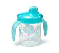 Puckator Children's Shatterproof Sippy Cup Unicorn Magic - Insulated Tumbler - Cups with Lids and Straws for Adults Children - Travel Thermal Cup with Straw - Water Bottles with Staw