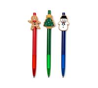 Puckator Christmas Baker Street Gingerbread Everlasting Pencil - Cool Cute Infinity Ifinite Inkless Unlimited Pencil Pen For Kids School Drawing journaling Back To School Supplies Pens Pencils Gifts
