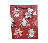 Puckator Christmas Moomin Gift Bag Large - Birthday Gift Bag - Gift Bag For Presents - Present Bag For Females - Kids Birthday Presents - Present Bags For Gifts - Gift Box For Baby